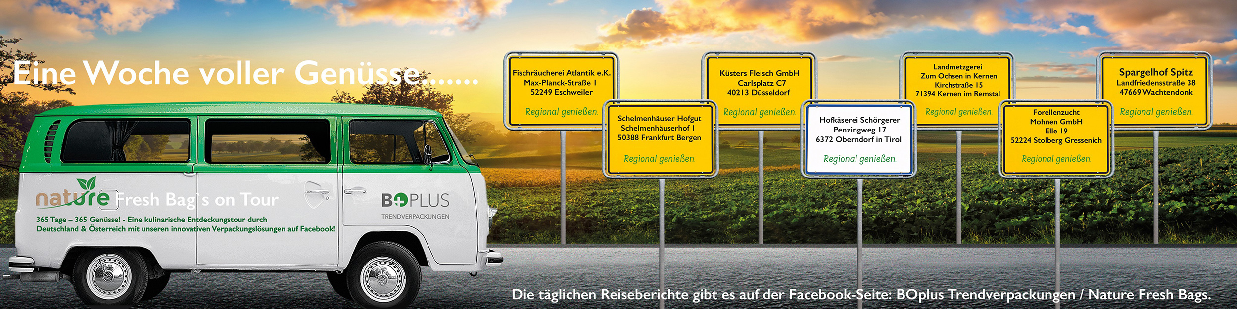 W1 nature Fresh Bags onTour Woche