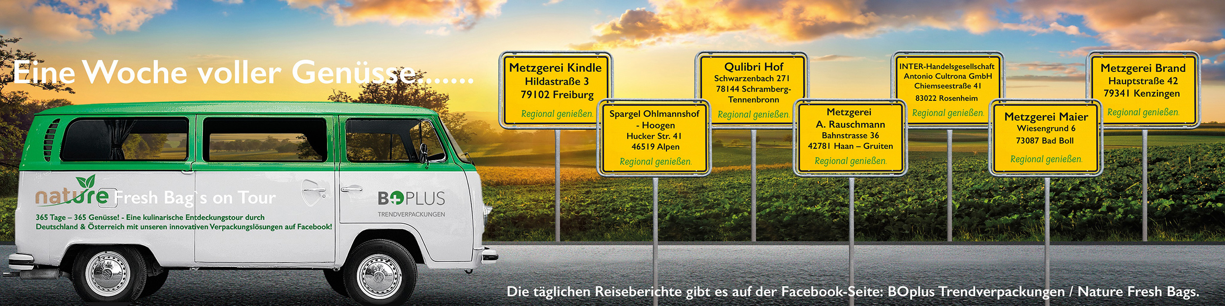W1 nature Fresh Bags onTour Woche